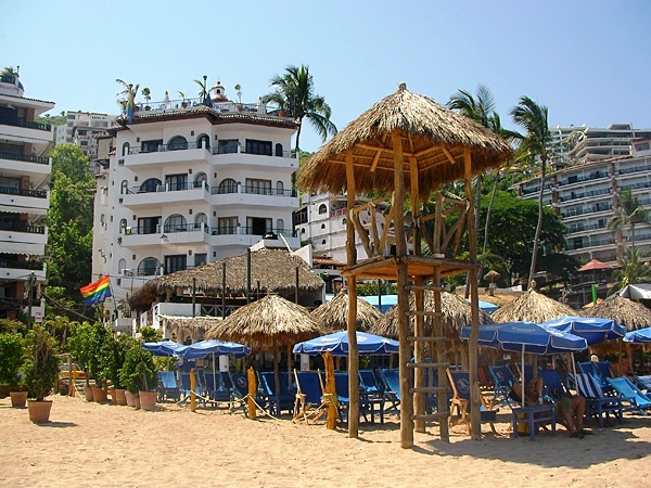 puerto vallarta blue chairs